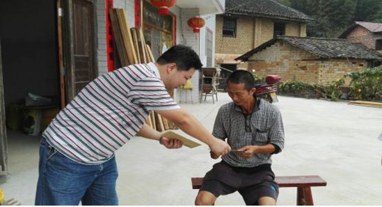 株洲循环集团公司赴炎陵金山村开展结对帮扶